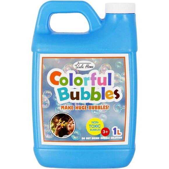 Home Concentrated Bubble Solution, 1 L/ 33.8 OZ Refill for Bubble - Picture 1 of 14